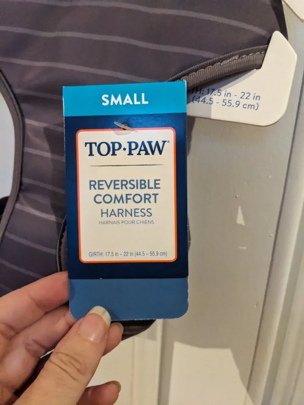 Top Paw NWT Reversible Comfort Harness Sz S